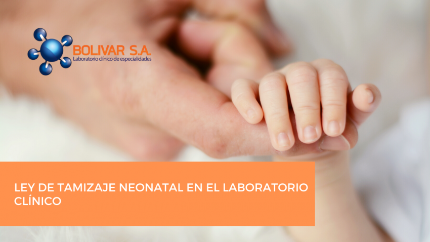 foto principal de LEY DE TAMIZAJE NEONATAL EN EL LABORATORIO CLÍNICO